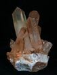 Tangerine Quartz Crystal Cluster - Madagascar #32242-1